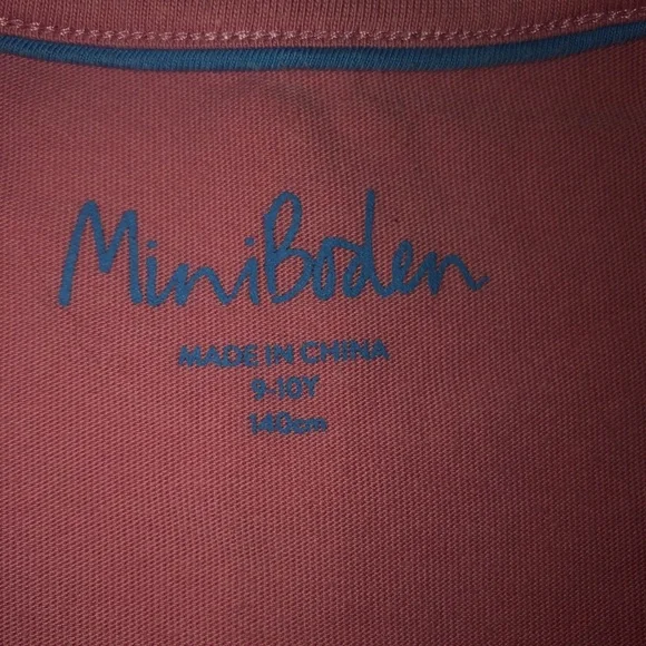 Mini boden planet shirt girls 9 10 - Picture 3 of 4